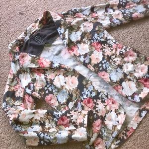 Floral blazer